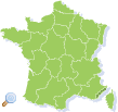 Map of Côte d'Azur