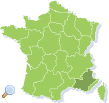 Map of Provence